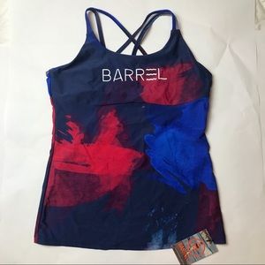 Barrel | Water Color Strappy Sports Workout Tank